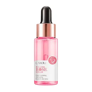 Sérum Anti-vieillissement avec pétales naturelles, 30 pièces, soin pour la peau, Capsule féminine Anti-vieillissement au collagène, sérum rose blanchissant pour le visage