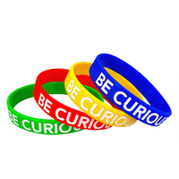 Bracelet en silicone publicitaire personnalisé, respectueux de l'environnement, avec logo personnalisé, cadeau promotionnel, vente en gros, OEM, ODM