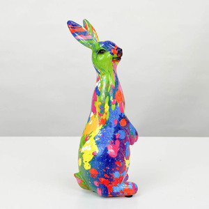 Best-selling Handcrafted Resin Heart-Shaped Figurine-Business Gift Art for Tabletop Decoration
