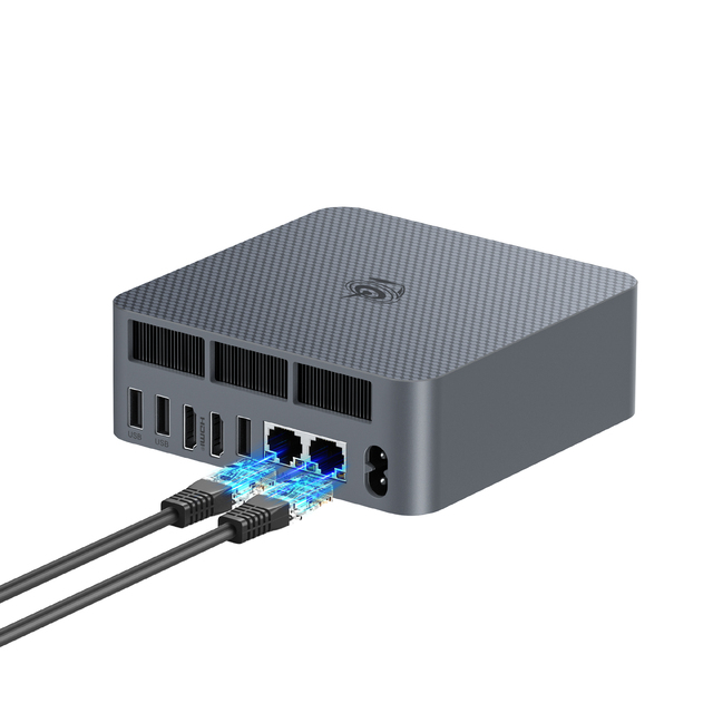 New Beelink EQR5 5625U Mini PC AMD R5 5625U 6 Core 16G LPDDR4 500G SSD Wifi6 Wifi6 BT 5.2 With AU US EU UK Plug MINI Computer