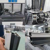Máquina fresadora cara final para montantes aluminio alta precisión automática con control numérico por computadora (CNC) 3 ejes