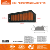Filtre à air froid EDDY pour Benz C180/C200/C250/C260 1.8T (W204/S204/C204 2007-2015)