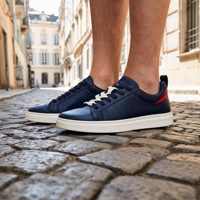 CACATUA Hommes Nouveau Style Baskets Respirantes en PU Solide à Lacets Légères Antidérapantes Confort Quotidien Marche 20260811-13