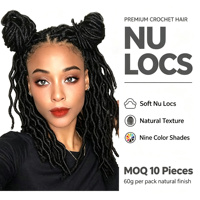 Extensions per capelli dreadlock sintetici in seta giapponese da 12 pollici, ricci, tipo Faux Locs River Locs, stile Korean Passion Twist