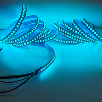 Prix de gros, bande LED WS2815 adressable, 10 mm de largeur, 144 LED par mètre, DC24V, un LED par pixel
