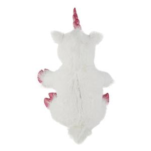 Set di Peluche Unicorno Bianco Genitore-Figlio, Morbidi Animali Mitologici Imbottiti con Dettagli Rosa, Regalo e Decorazione Ideali - Product Image 4