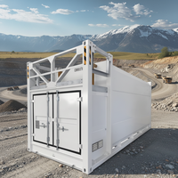 Station de carburant mobile neuve en promotion usine – Station de ravitaillement portable avec débitmètre et distributeur de carburant