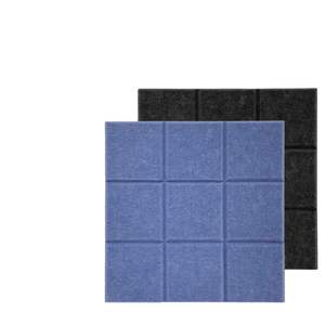 Panneau insonorisant à grille à 9 grilles, panneau d'isolation phonique épaissi et crypté, panneau ignifuge, panneau de décoration intérieure, - Product Image 2