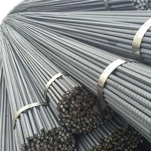 HRB400 Grade Dia 10mm Deformed Steel Iron Rebar With Rib For Industry