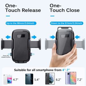 Hot Selling 360 Rotation Adjustment <b>Portable</b> Phone Holder Universal Dashboard Car Mobile Phone Holder - Product Image 6