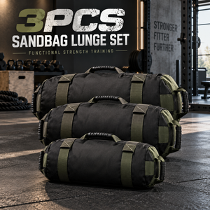 Juego de Bolsas de Arena para Fitness de Peso Ajustable, 3 Piezas, Bolsas de Arena Pesadas para Entrenamiento de Fuerza en Casa - Product Image 1