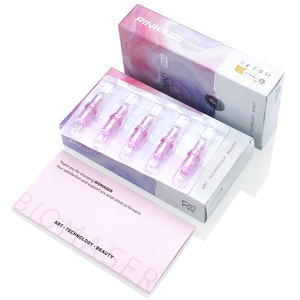 <span class=keywords><strong>Agujas</strong></span> <span class=keywords><strong>de</strong></span> Tatuaje Biomaser Nuevas con Punta Más Larga, Tipo Cartucho Rosa, Universales <span class=keywords><strong>para</strong></span> Maquillaje Permanente - Product Image 1