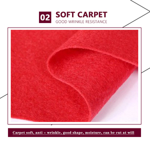 Thảm trải sàn cuộn polyester không dệt, thảm triển lãm và thảm ngoài trời dùng một lần - Product Image 5