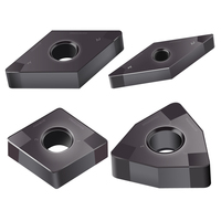 Inserto de Torneado Palton PCD/CBN DNGA1504 para Centros de Mecanizado CNC, Dureza HRC65-90, Herramientas de Corte de Carburo de Calidad Estable