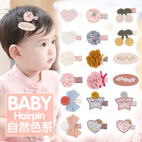 Babymeisjes kinderhaarspeldjes Koreaanse stijl bloemen strik prinses fruit pony zijhaar clip bulk verpakking