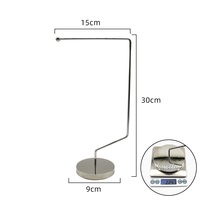 Drapeau de table promotionnel pas cher avec mât en acier inoxydable