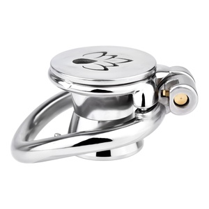 Jaula de Castidad Masculina FRRK con Piercing y Catéter, Dispositivo de Bloqueo de Pene, Juguetes Sexuales para Hombres - Product Image 4