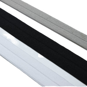Tùy chỉnh màu sắc in phẳng Matt thiết kế spandex nylon ban nhạc đàn hồi <span class=keywords><strong>5</strong></span>/8 <span class=keywords><strong>1</strong></span> inch Ribbon <span class=keywords><strong>Webbing</strong></span> gấp đàn hồi CuộN đóng gói - Product Image 4