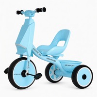 Tricycle pour enfants style moto, vélo à trois roues, jouet de conduite extérieur stylé pour garçons et filles