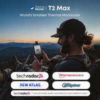 Caméra thermique infrarouge Thermal Master T2 Max pour iOS Android, portable, mini, de poche, 512x384px, pour la chasse