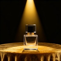 Flacon pulvérisateur vide givré 30ml 50ml, fabricant de flacons de parfum de luxe, flacon de parfum rectangulaire vide givré 50ml