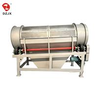 Nouvel arrivage DZJX : Tamiseur rotatif de compost, séparateur de sol, crible rotatif robuste pour roches, machine de criblage de sable à tambour GT1015