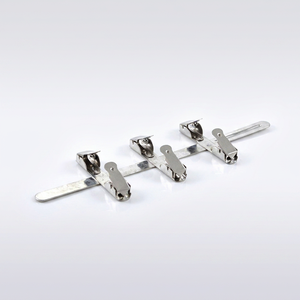 Support pour films radiographiques dentaires à 6 doubles pinces en acier inoxydable pour usage hospitalier, pour la radiographie et l'orthodontie, instrument dentaire - Product Image 1