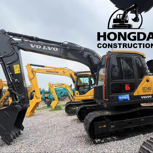 Excavatrice Volvo EC 140 d'occasion et vendue à chaud dans le monde, équipement robuste de 14 tonnes, pompe de boîte de vitesses de moteur d'origine, d'occasion - Product Image 2