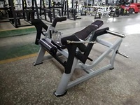 Machine d'hyperextension inverse de jambon de fessier d'équipement de forme physique de gymnastique en acier chargée par plaque commerciale pour l'entraînement de force de jambe de poitrine