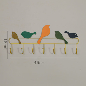 <span class=keywords><strong>Appendiabiti</strong></span> in ferro di lusso leggero alla moda creativo da parete pieghevole popolare <span class=keywords><strong>porta</strong></span> d'ingresso senza Punch <span class=keywords><strong>appendiabiti</strong></span> - Product Image 5