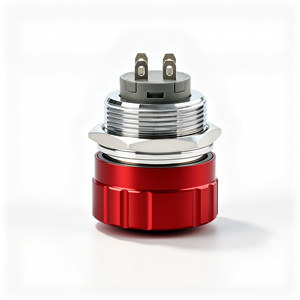 Interrupteur d'arrêt d'urgence à verrouillage métallique IP65 pour système d'évaporation et station de sécurité - Product Image 3