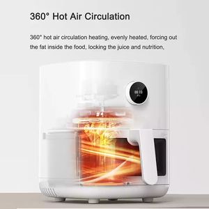 Nueva Freidora de Aire Inteligente <span class=keywords><strong>Xiaomi</strong></span> Mijia Pro 2022 de <span class=keywords><strong>4L</strong></span>, Horno Multifuncional para Papas Fritas, Gran Capacidad, Totalmente Automática - Product Image 2