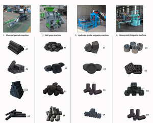 Machine de pyrolyse de biochar à processus continu, four de carbonisation de sciure de bois, four à charbon de bois, fabrication de poudre de charbon de bois, moteur - Product Image 3
