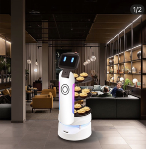 2024 Robots de service à usage commercial Humanoïde/<span class=keywords><strong>Robot</strong></span> de livraison de nourriture intelligent/<span class=keywords><strong>Robot</strong></span> <span class=keywords><strong>serveur</strong></span> de nourriture - Product Image 5