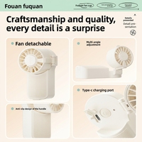 D5710 Ventilador Portátil de Gran Capacidad con Rociador y Botella de Agua 2 en 1, Taza Ventiladora Refrescante para Deportes al Aire Libre
