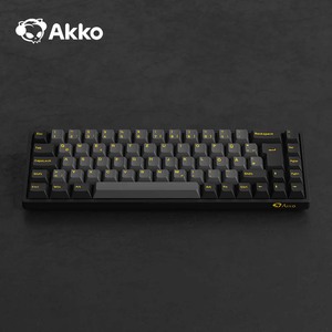 <span class=keywords><strong>AKKO</strong></span> Black & Gold 3068B Plus ISO North-facing RGB LED retroiluminado Teclados intercambiables en caliente - Product Image 3
