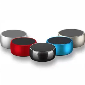 Cadeau promotionnel impression de logo personnalisé Hifi 3D effet sonore mini enceinte sans fil BS01 portable avec ligne auxiliaire