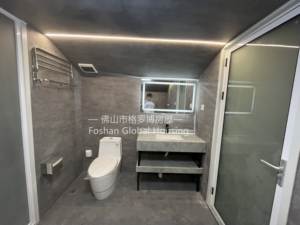 ห้องน้ำสำเร็จรูปเคลื่อนที่ ตู้คอนเทนเนอร์ห้องน้ำ โชว์รูมห้องน้ำ บ้านคอนเทนเนอร์ห้องน้ำ - Product Image 6
