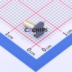 GT-TC084A-H070-L5 Tactile Switch SMD-4P,5.2x5.2mm Switch Single Pole Single Throw Round Button 1.6N Vertical Mount - Product Image 2