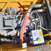 Nouvelle pelle hydraulique sur pneus SANY SY155W d'origine, 15 tonnes, conforme aux normes EPA CE Euro IV, Isuzu SY65w SY75w, pour la construction routière