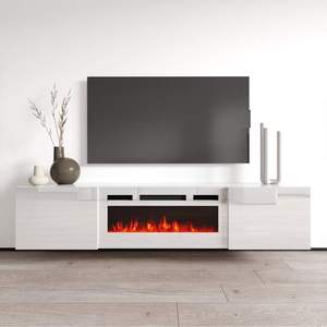75 Inch <strong>Tv</strong> <strong>Stand</strong> with Decoration Fireplace <strong>Electric</strong> Heater <strong>Tv</strong> Cabinet Living Room Fireplace <strong>Electric</strong> Heater <strong>Fire</strong> Place <strong>Tv</strong> <strong>Stand</strong> - Product Image 2