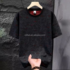 T-shirt décontracté pour homme à manches courtes, style sport, nouvelle mode, coupe ample, très tendance - Product Image 2