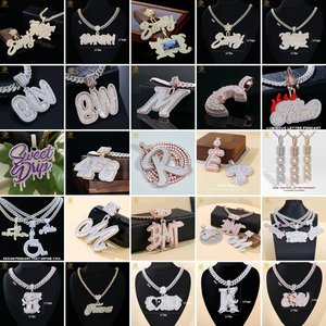 Gra Chứng Nhận Iced Moissanite Kim Cương 3D Phim Hoạt Hình Mặt Dây Chuyền Tùy Chỉnh Hip Hop 925 Bạc Với Vvs Chuỗi Đồ Trang Sức Mỹ Cho Nam Giới - Product Image 5