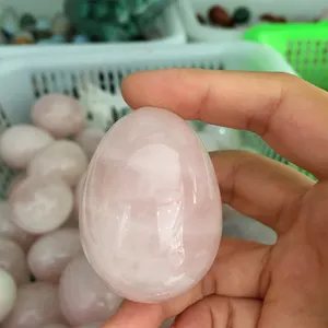 Ovos de jade cristal de ovo de quartzo yoni esculpido para atacado