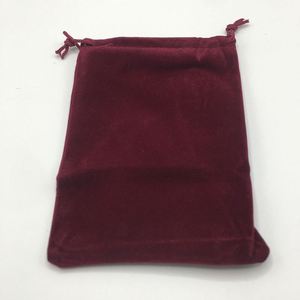 15*20Cm <b>Black</b> Flannel Velvet Drawstring Bag with Logo Option for Mobile Phone Jewelry Glasses Bracelets & Earrings <b>Storage</b> - Product Image 5