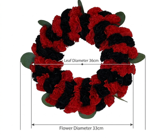 Decorazione per il Giorno dei Morti Messicano, Ghirlanda di Fiori di Calendula Arancioni Artificiali - Product Image 4