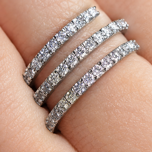 Anello a tre fasce Shooting Star per donna - Product Image 3