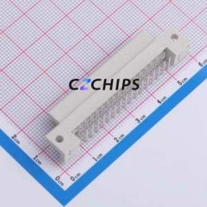 PCN13-32S-2.54DS71 Board-to-Board & Backplane Connector Bent Lead Through Hole,P=2.54mm Connector 2.54mm Right Angle Insert 2 2A - Product Image 2