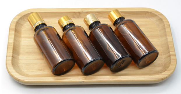Promotion empty 5 10 15 20 30 50 100ml  amber glass  oil bottle with dropper dropper bottle with measurement markings