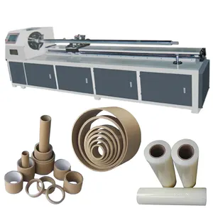 Máquina cortadora de núcleo de papel automática con control numérico Máquina cortadora de núcleo de tubo de papel CNC para cinta Bopp